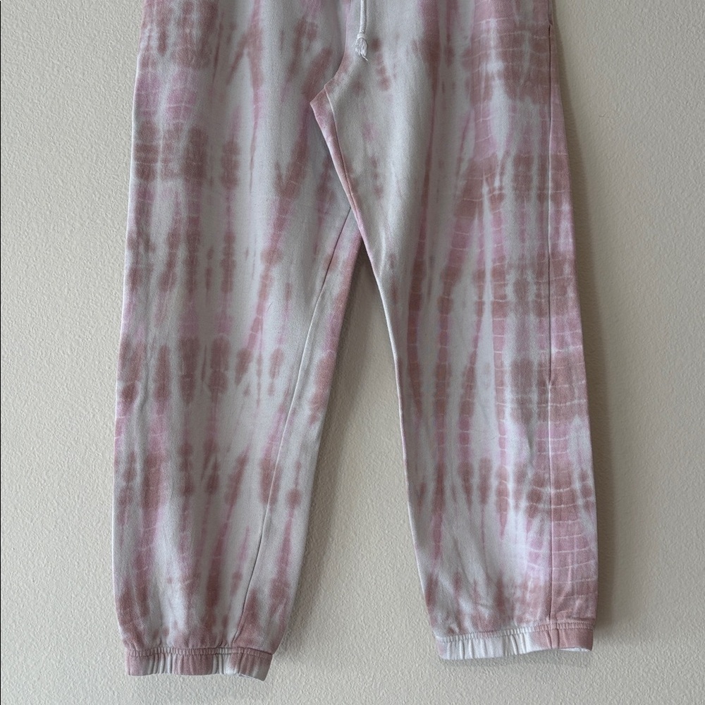 Aeropostale white and light pink sweatpants - Picture 3 of 3